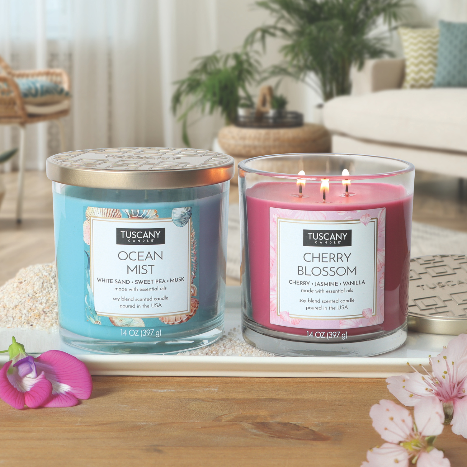 New Look, Same Glow: A Fresh Take on Our 14 oz Candles
