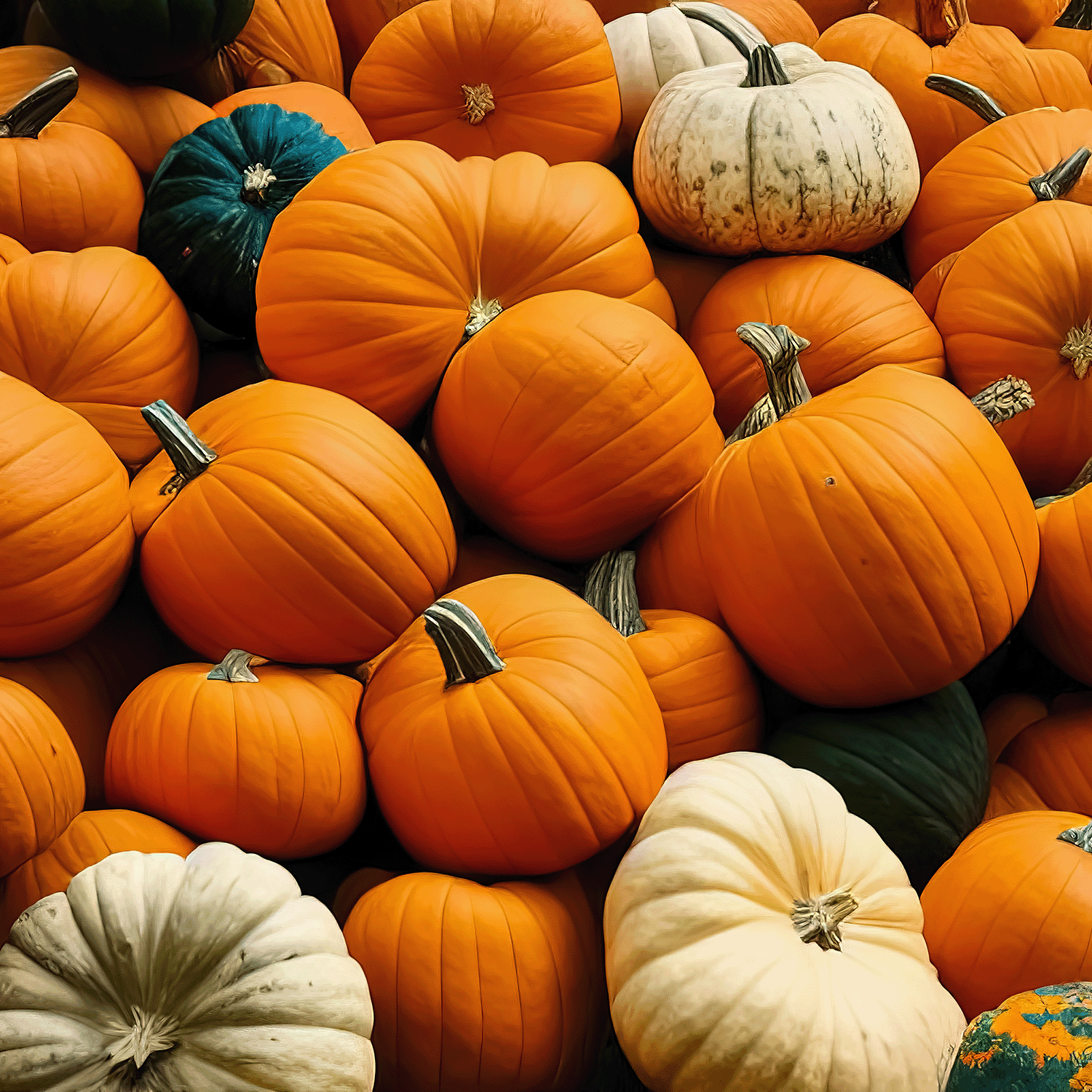 A mix of orange, white, and green pumpkins inspires the Tuscany Candle® SEASONAL Pumpkin Smash: Baked Cinnamon & Crushed Clove Scented Halloween Candle (14 oz)—the perfect festive fragrance for fall.