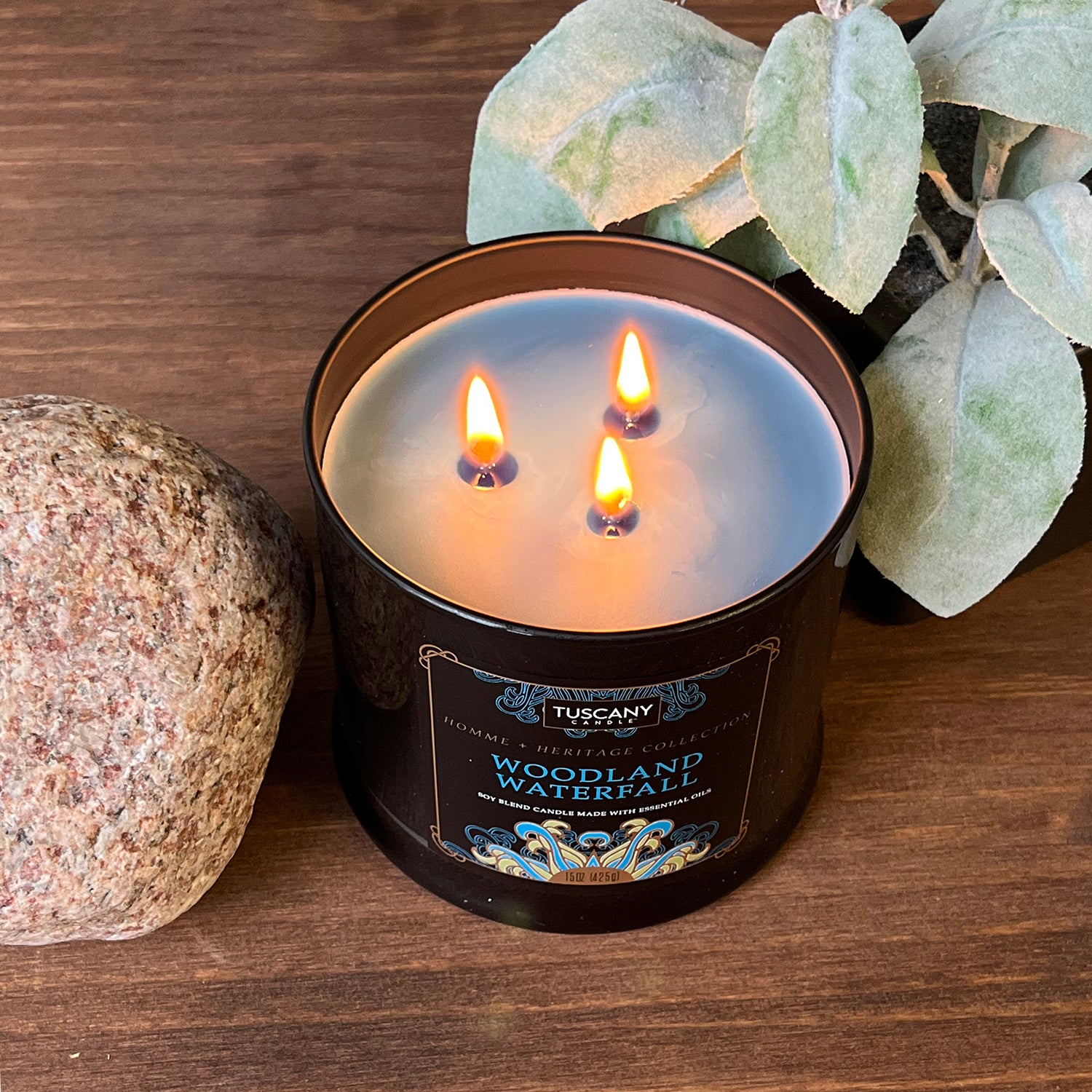Woodland Waterfall - A masculine scented candle
