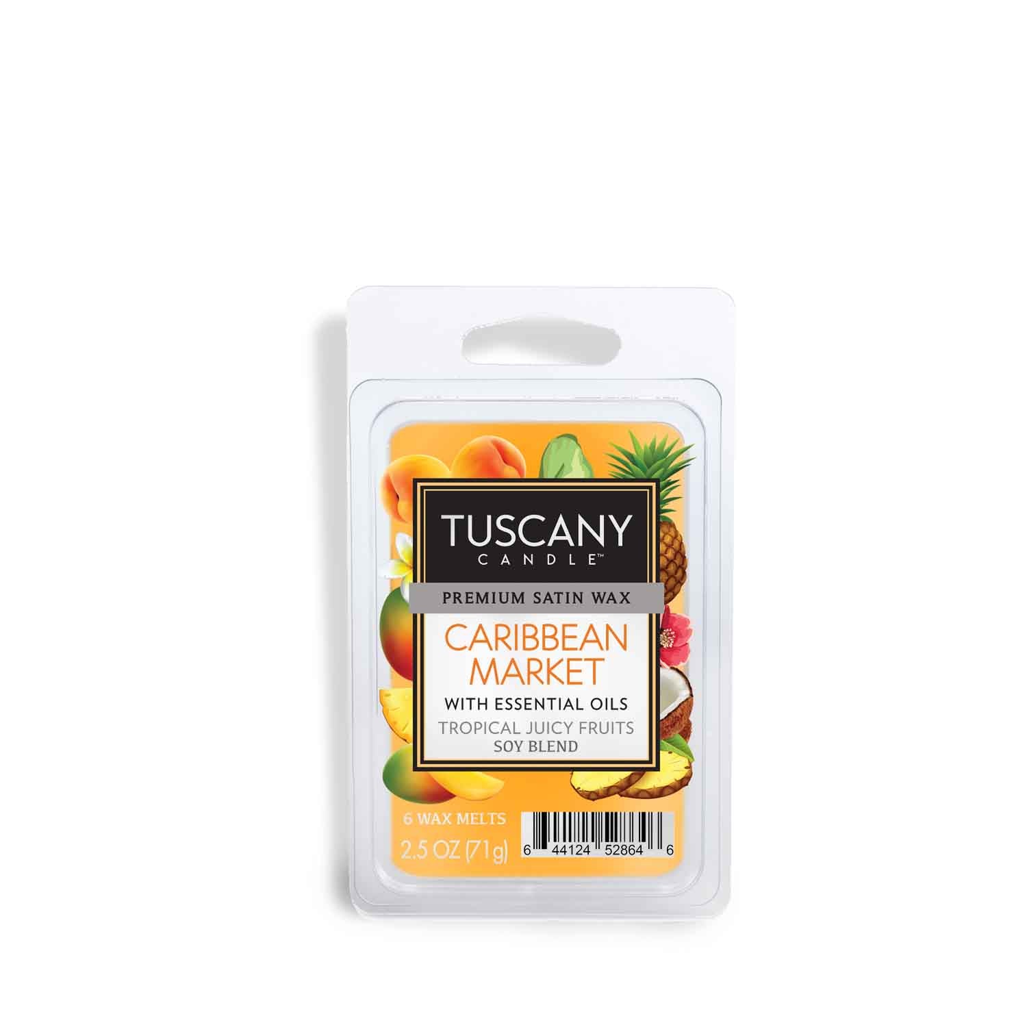 Tuscany Candle Wax Melts, Caribbean Market - 2.5 oz