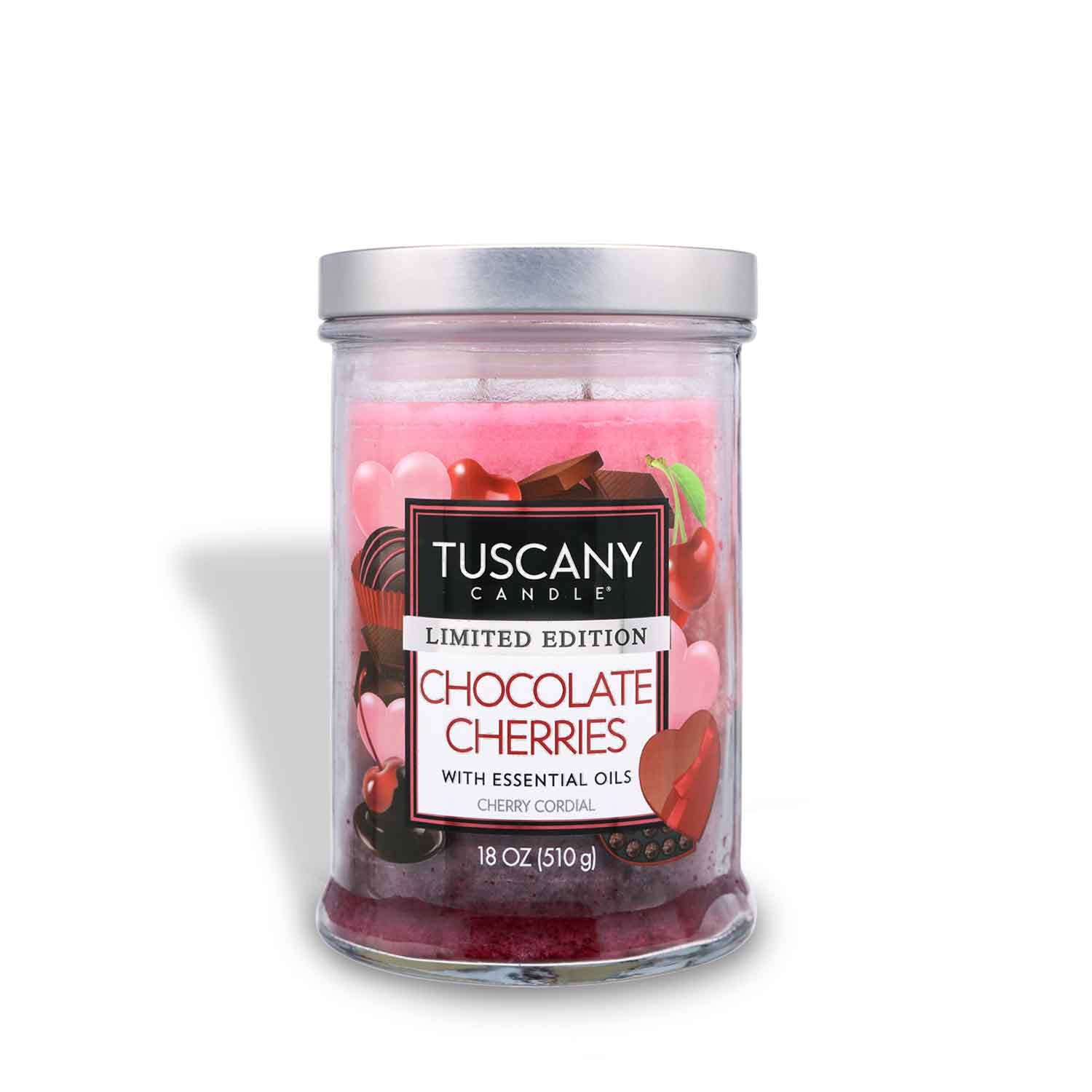 Tuscany Candle Cherry Cordial Chocolate Cherries Candle