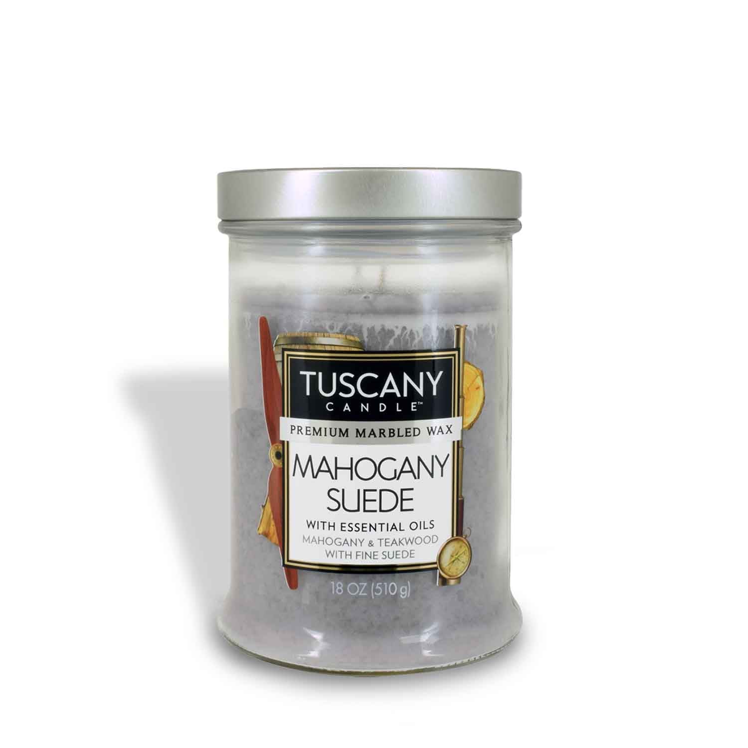 Mahogany Suede is a popular manly scented candle fragrance