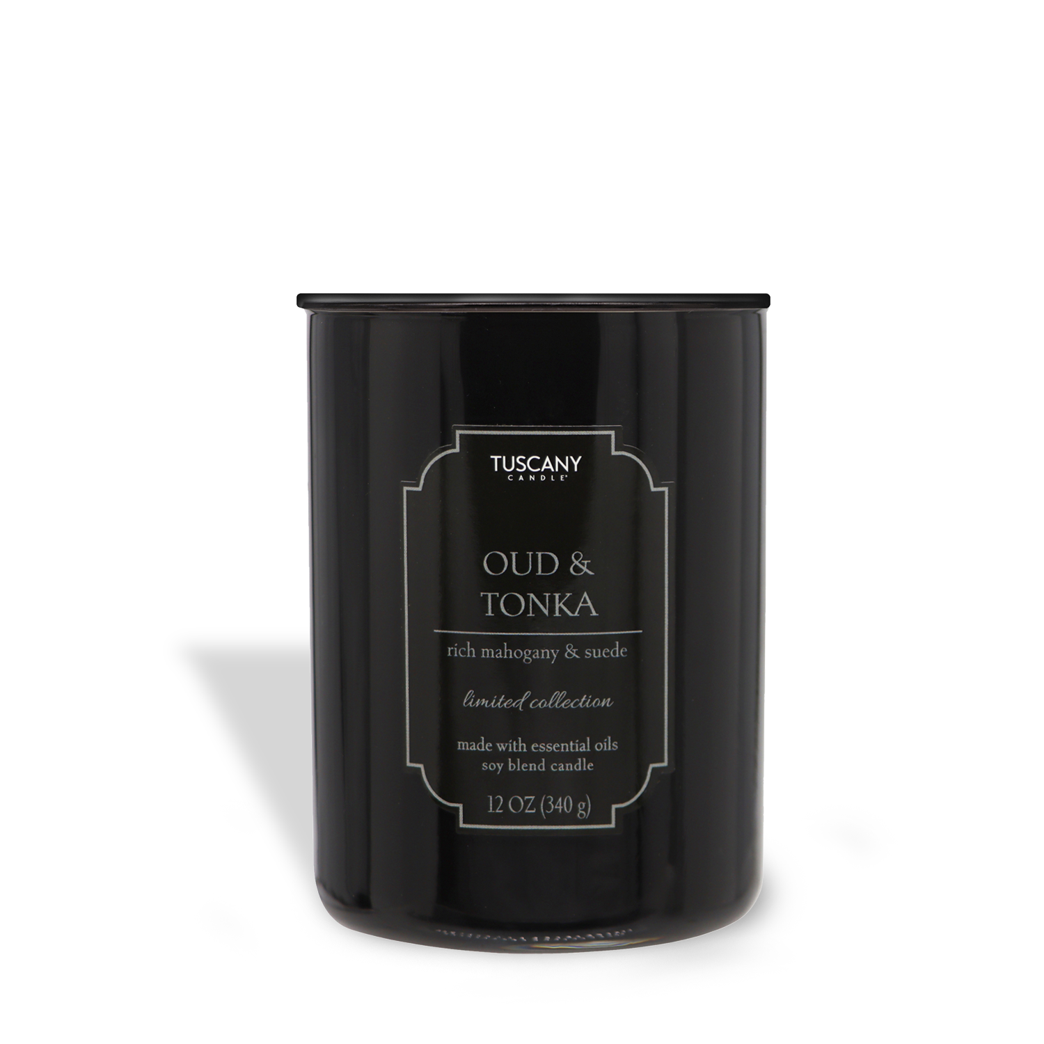 Tuscany Candle Oud \u0026 Tonka Scented Soy Candle 12 oz, image size:1500x1500