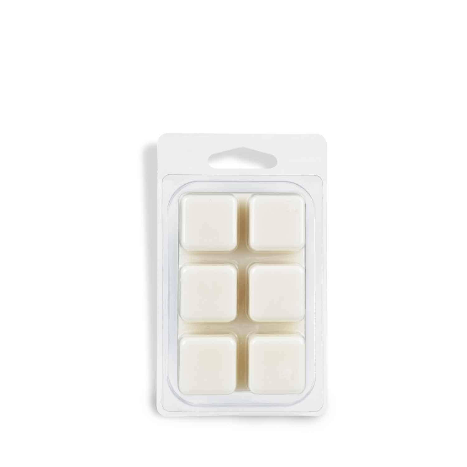 A pack of Sunwashed Cotton Scented Wax Melt (2.5 oz) tart bars on a white background by Tuscany Candle®.