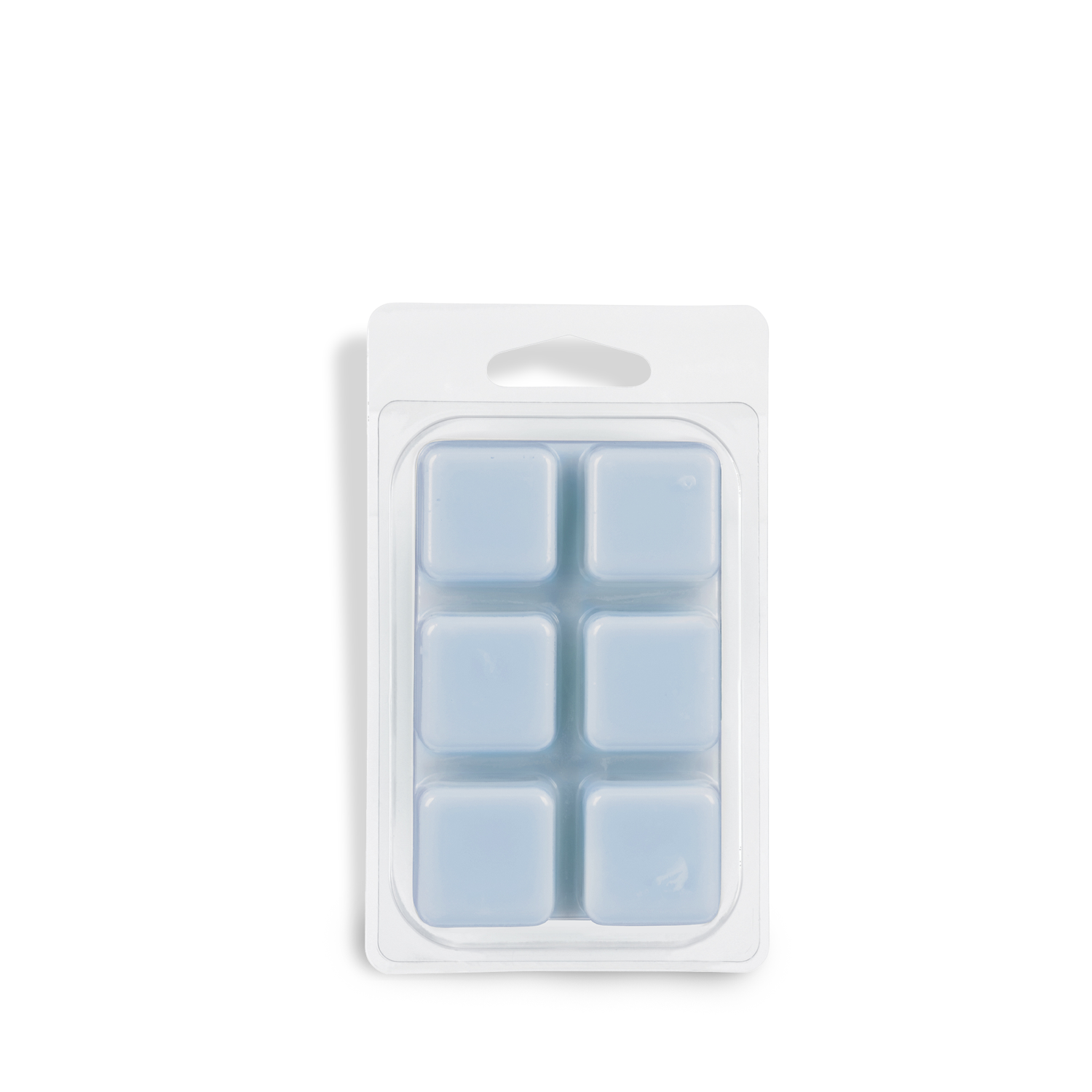 A pack of blue Tuscany Candle® EVD Vanilla Sea Salt Scented Wax Melt (2.5 oz) cubes on a white background.