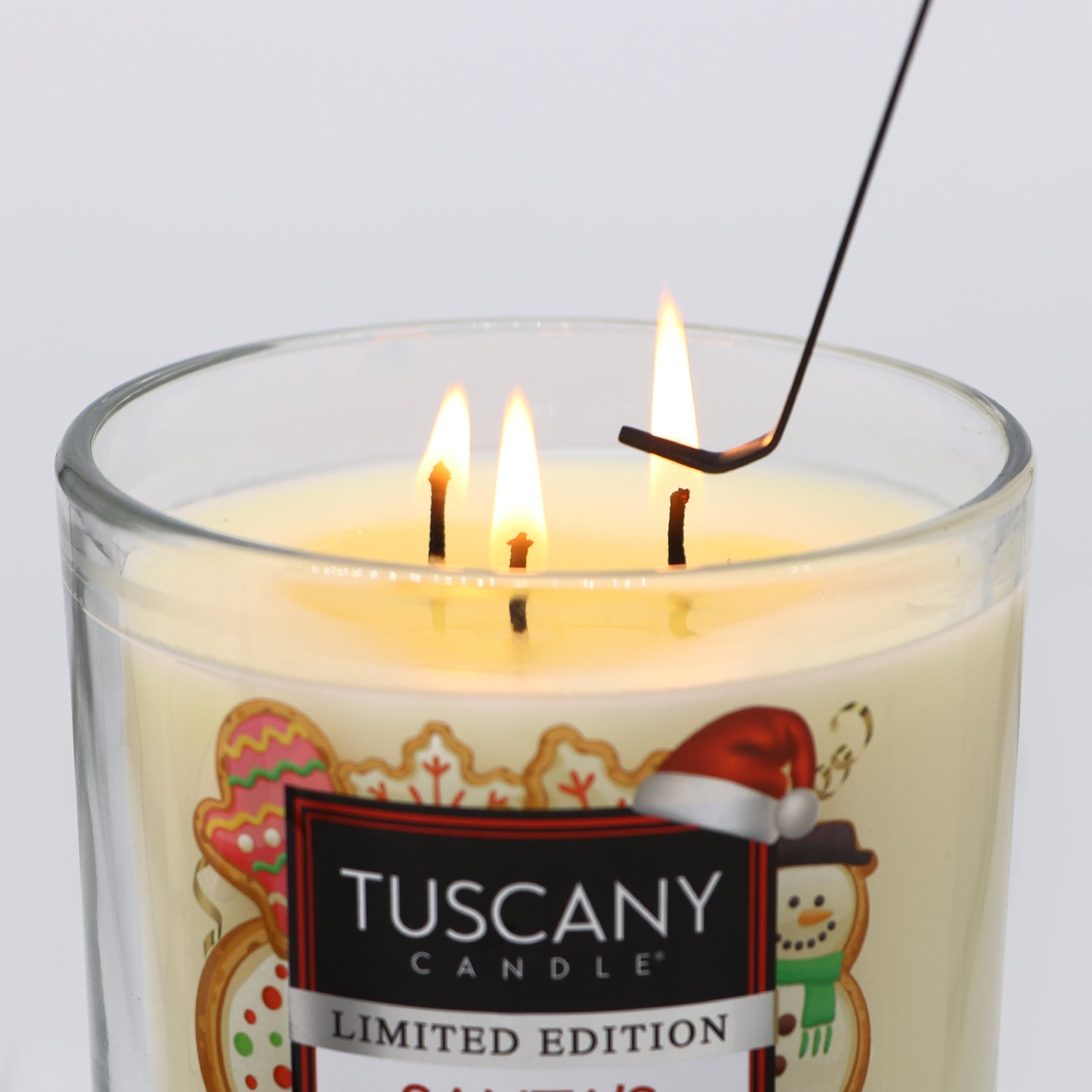 Tuscany Candle - Limited Edition 3-Piece Candle Care Set with stainless steel accents.