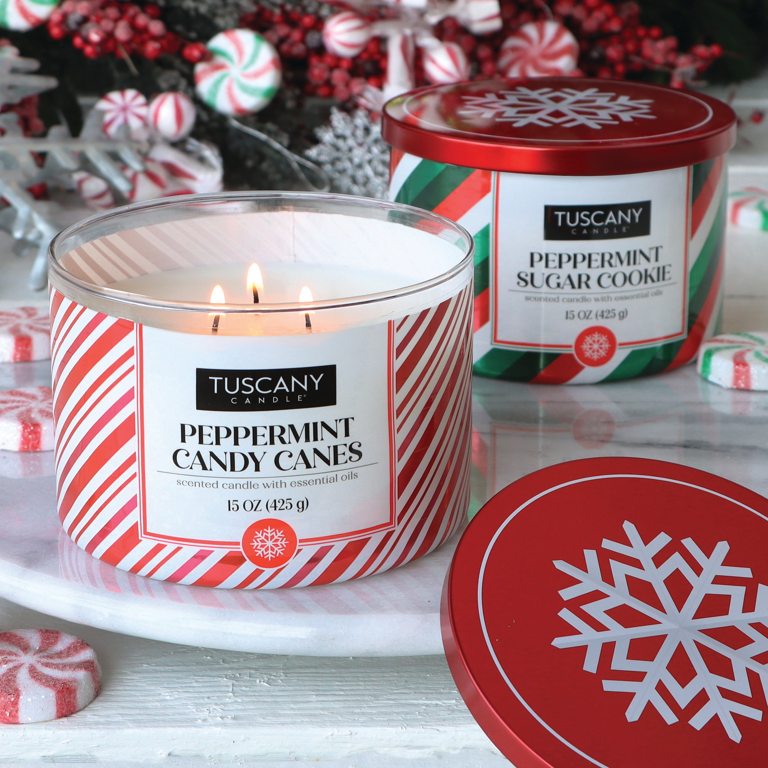 Fact: Santa Loves Stuffing Stockings with Tuscany® Candles.