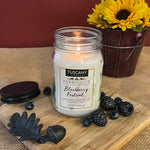 Load image into Gallery viewer, Blackberry Festival Scented Jar Candle (12 oz) – Farmhouse Fall Collection
