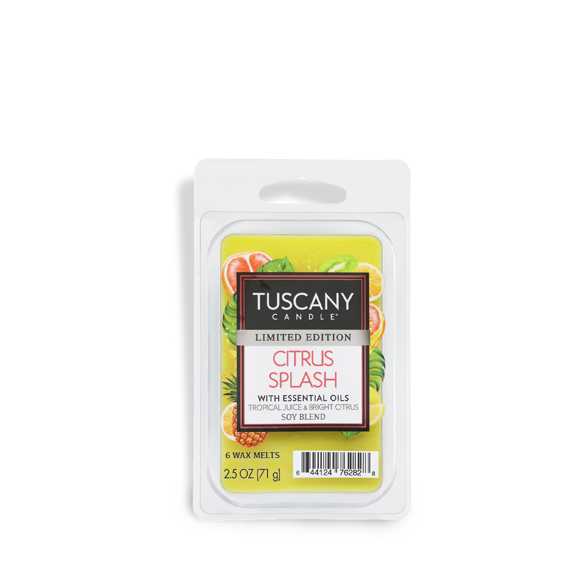 Citrus Splash: Tropical Juice & Bright Citrus Scented Spring Wax Melt