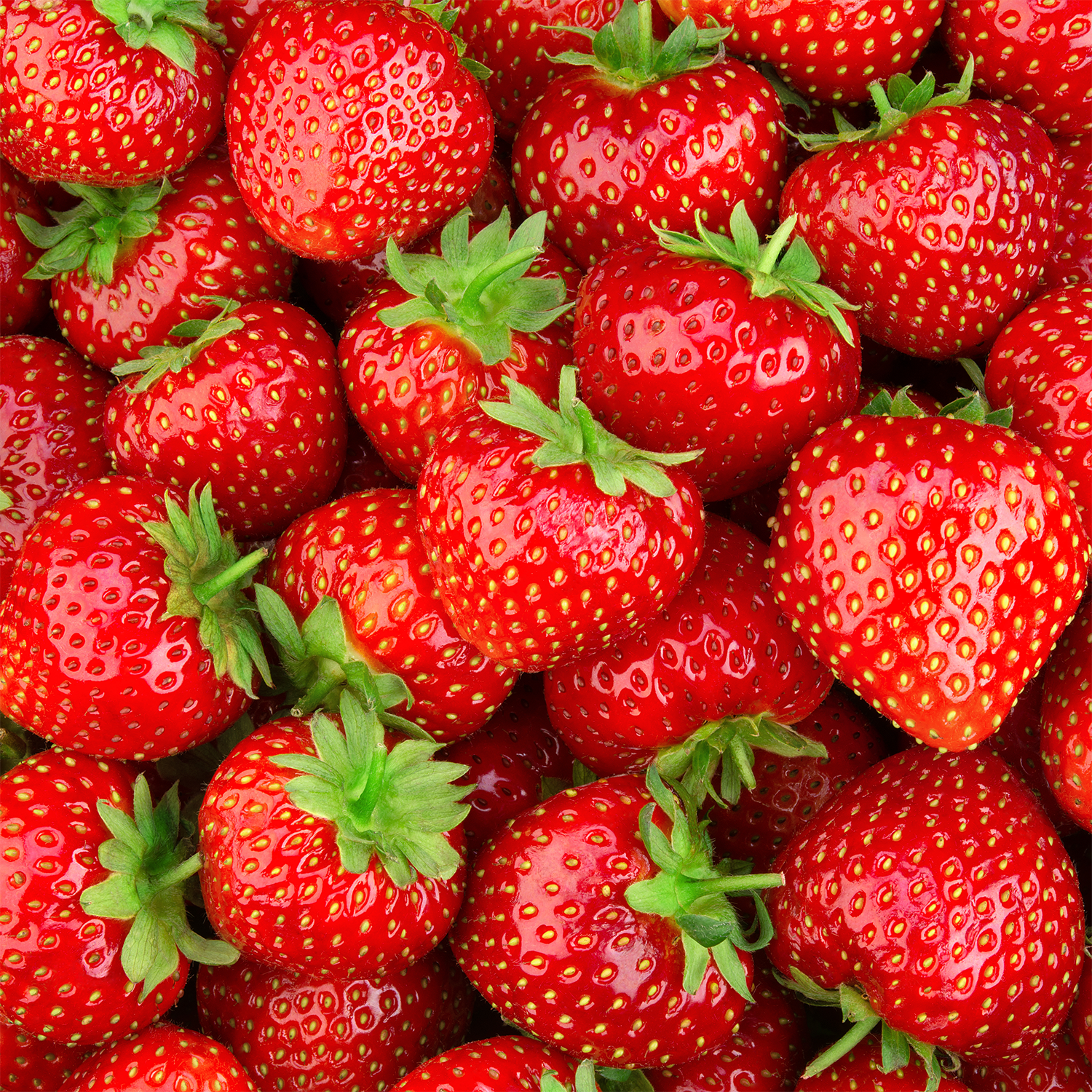 A vibrant pile of strawberries inspires Tuscany Candle® SEASONAL's Strawberry Watermelon: Fruit Blend & Oak Scented Spring Wax Melt (2.5 oz), capturing sweet, fresh spring fragrance in every melt.