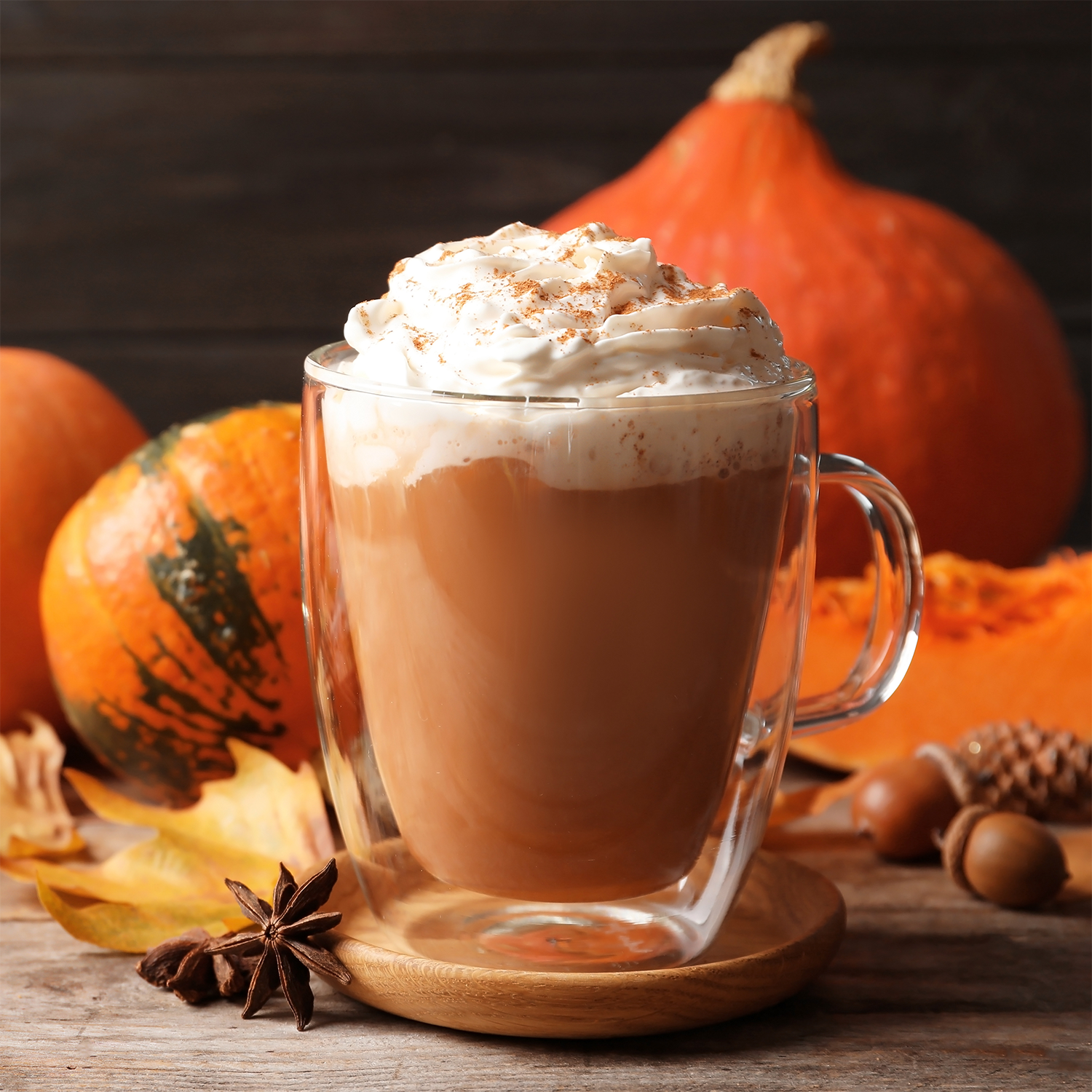 Pumpkin Spice Latte: Espresso & Oat Milk Scented Fall Wax Melt (2.5 oz)