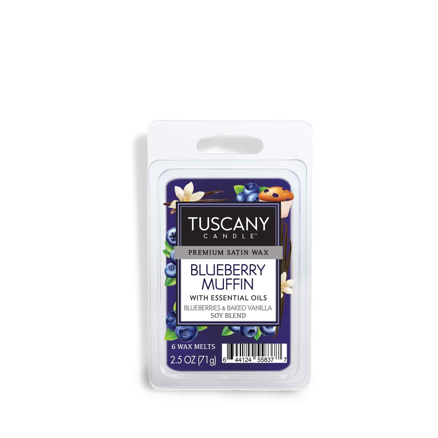 Tuscany Candle® Blueberry Muffin Scented Wax Melt (2.5 oz) tart bars.