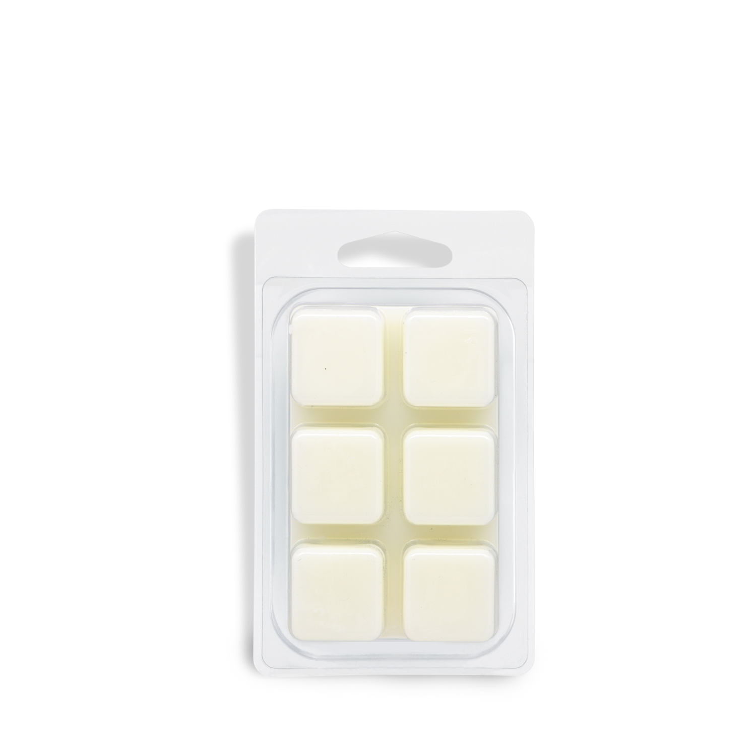 A Tuscany Candle® SEASONAL Down The Chimney Scented Wax Melt (2.5 oz) in a plastic clamshell pack containing six white wax melt cubes arranged in two rows of three.