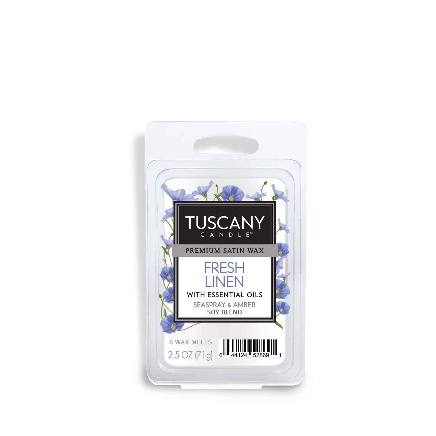 Tuscany Candle® Fresh Linen Scented Wax Melt (2.5 oz) Tart Bars
