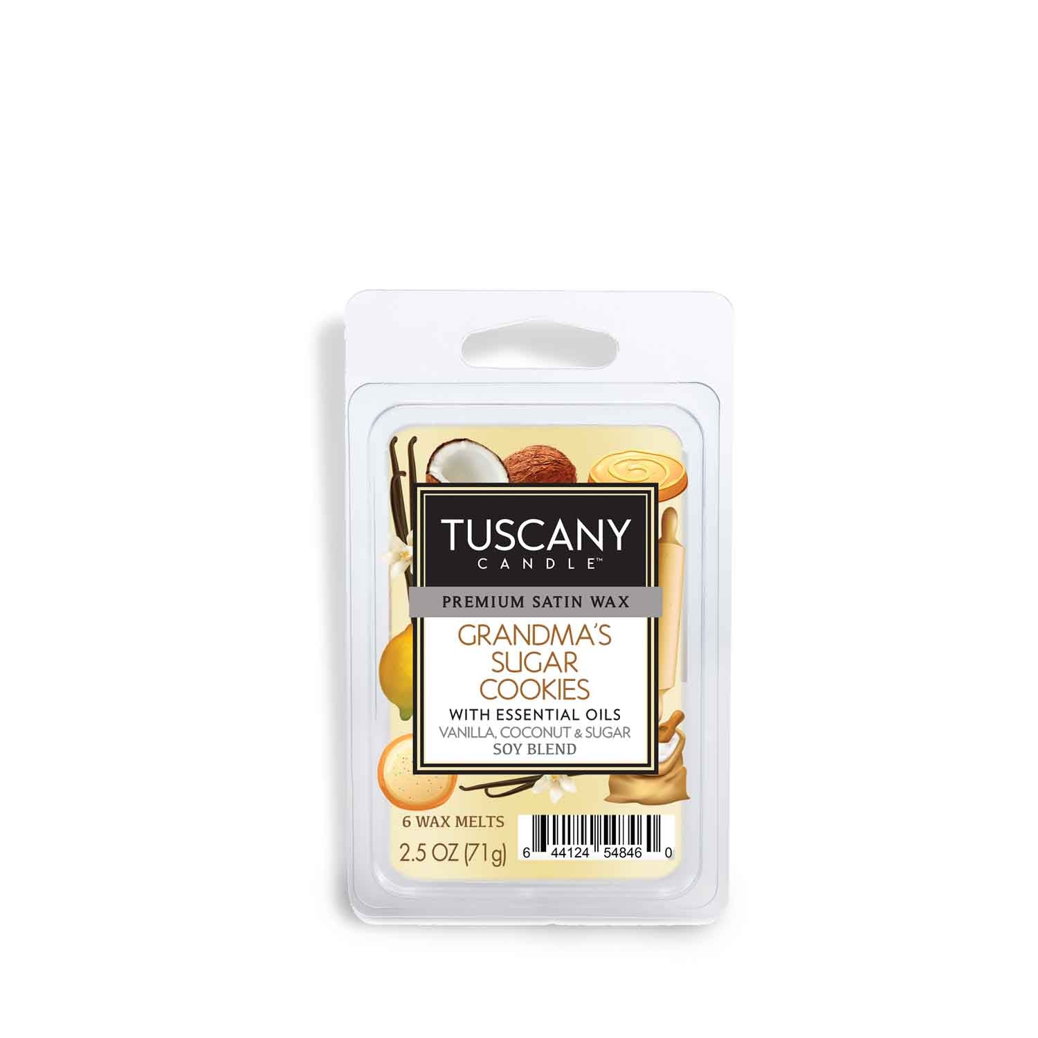 Tuscany Candle® Grandma's Sugar Cookies Scented Wax Melt (2.5 oz)