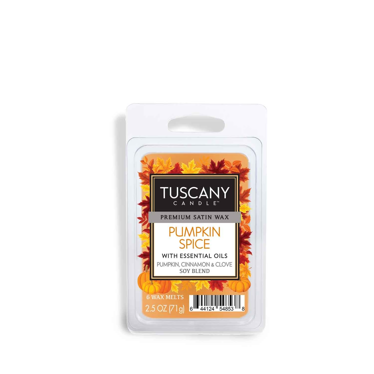 Tuscany Candle Wax Melts, Pumpkin Spice - 2.5 oz