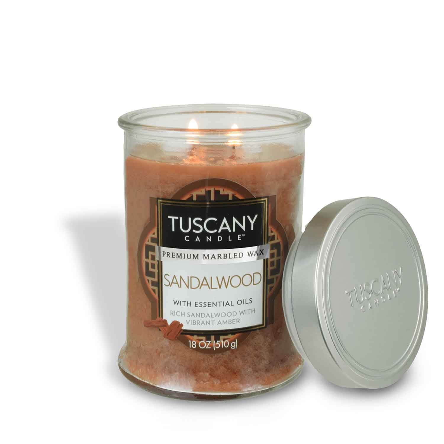 Tuscany Candle® EVD Sandalwood Long-Lasting Scented Jar Candle (18 oz)