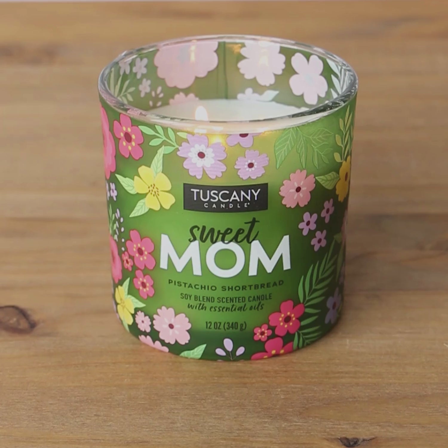 Sweet Mom: Pistashio Shortbread Scented Candle (12 oz)