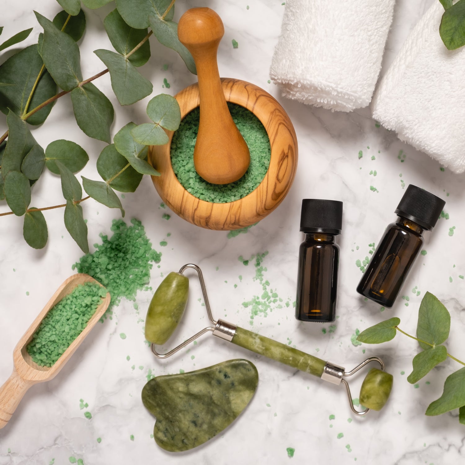Herbal inspiration for our Soothing Eucalyptus wax melt